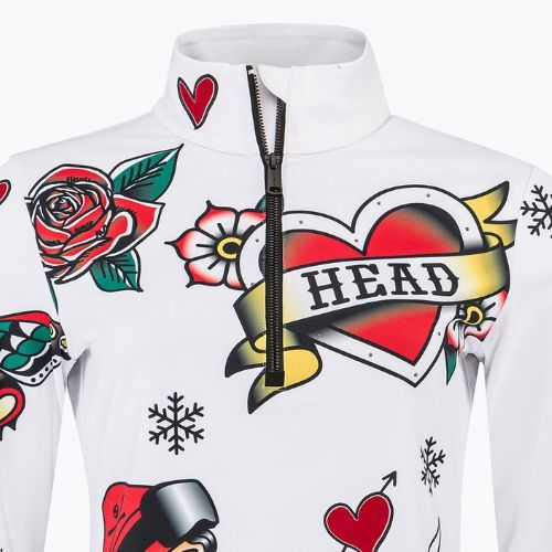 Bluza damska HEAD Rebels Flash white/light pink