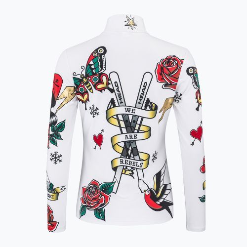 Bluza damska HEAD Rebels Flash white/light pink
