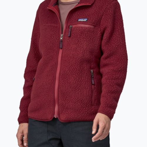 Bluza polarowa damska Patagonia Retro Pile carmine red