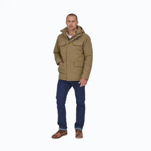 Kurtka ocieplana męska Patagonia Isthmus Parka classic tan