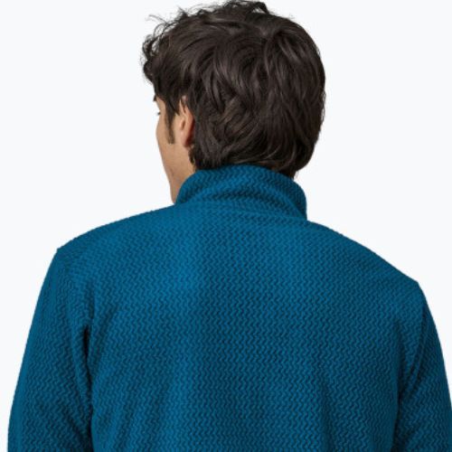 Bluza polarowa męska Patagonia R1 Air Zip Neck lagom blue
