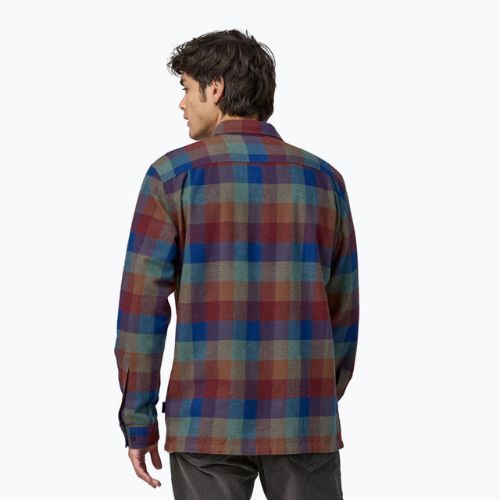 Koszula męska Patagonia Organic Cotton MW Fjord Flannel guides/superior blue