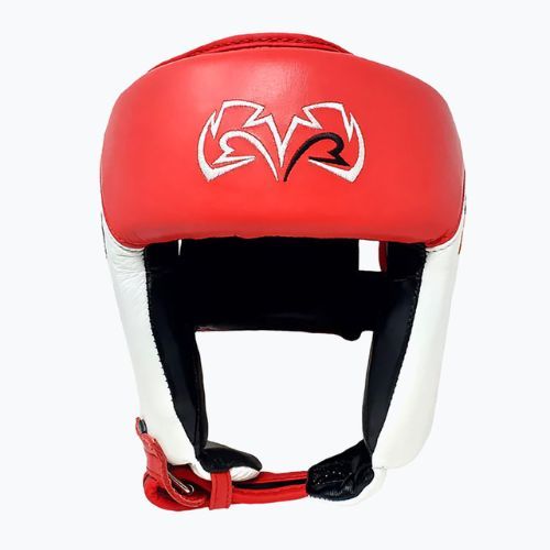 Kask bokserski Rival Amateur Competition Headgear red/white