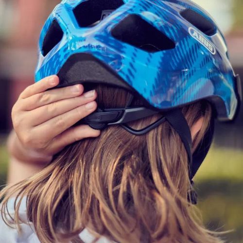 Kask rowerowy ABUS Macator steel blue