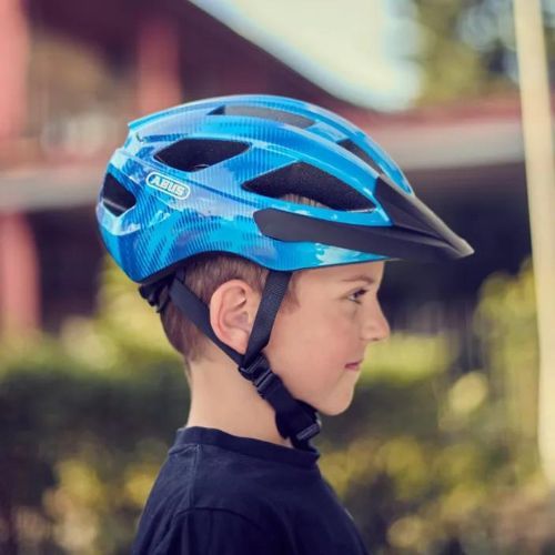 Kask rowerowy ABUS Macator steel blue