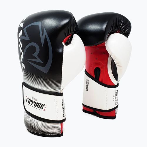 Rękawice bokserskie Rival RS-FTR Future Sparring black/white/red