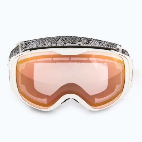 Gogle narciarskie damskie Julbo Luna Reactiv High Contrast white/flash pink