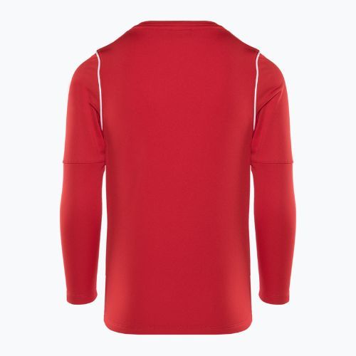 Bluza piłkarska dziecięca Nike Dri-FIT Park 20 Crew university red/white/white