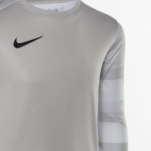Koszulka bramkarska dziecięca Nike Dri-FIT Park IV Goalkeeper pewter grey/white/black