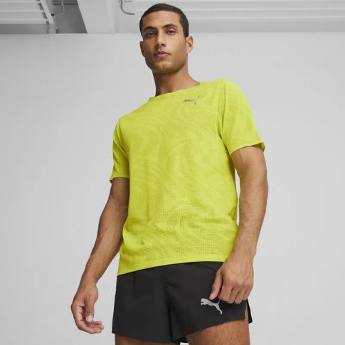Koszulka do biegania męska PUMA Run Ultraspun green