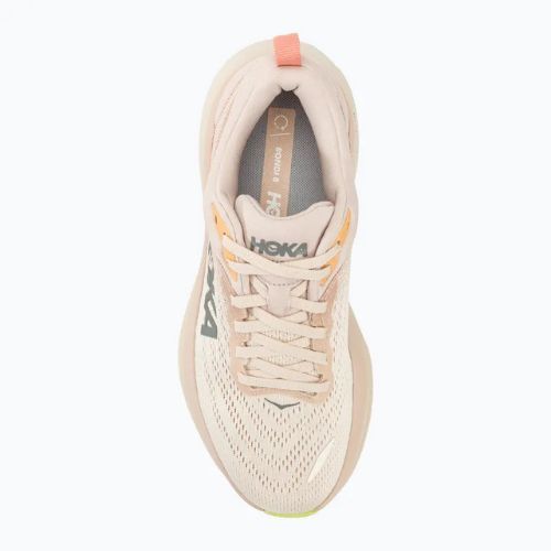 Buty do biegania damskie HOKA Bondi 8 cream/vanilla