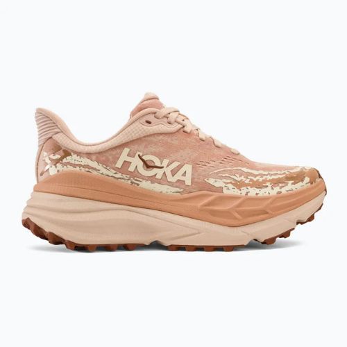 Buty do biegania damskie HOKA Stinson 7 cream/sandstone