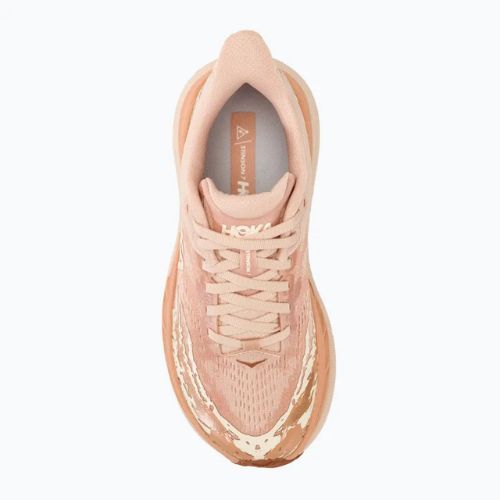 Buty do biegania damskie HOKA Stinson 7 cream/sandstone