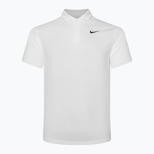 Koszulka tenisowa męska Nike Court Dri-Fit Polo Solid white/black