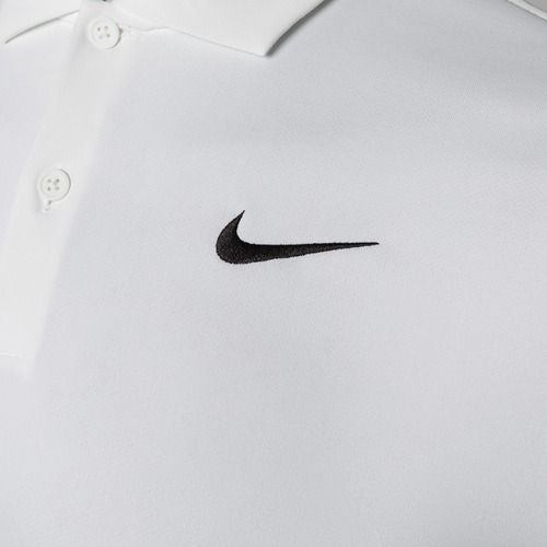 Koszulka tenisowa męska Nike Court Dri-Fit Polo Solid white/black