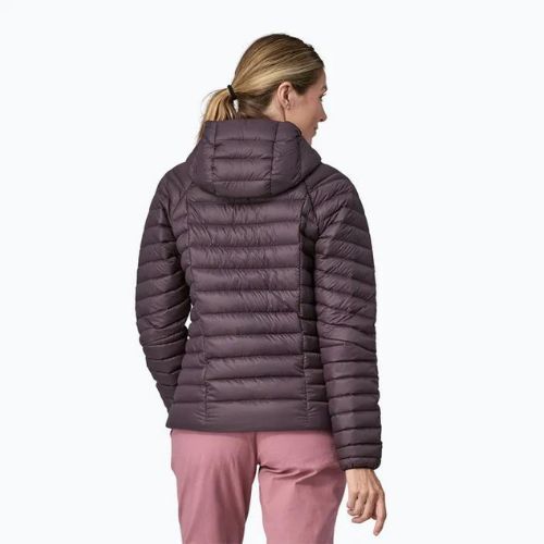 Kurtka puchowa damska Patagonia Down Sweater Hoody obsidian plum