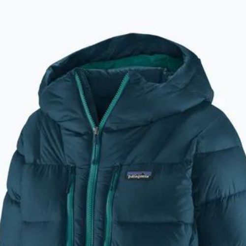 Kurtka puchowa damska Patagonia Fitz Roy Down Hoody lagom blue