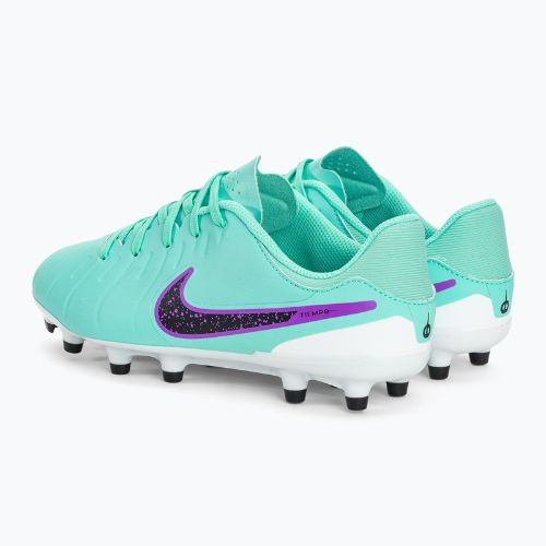 Buty piłkarskie dziecięce Nike Jr Legend 10 Academy FG/MG hyper turquoise/fuchsia dream/black
