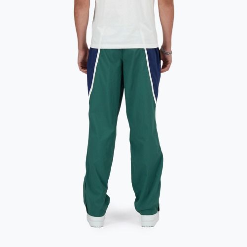 Spodnie męskie New Balance Hoops Woven team forest green