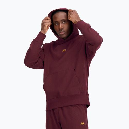 Bluza męska New Balance Athletics Remastered Graphic French Terry burgundy