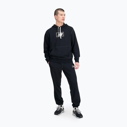 Bluza męska New Balance Essentials Hoodie black