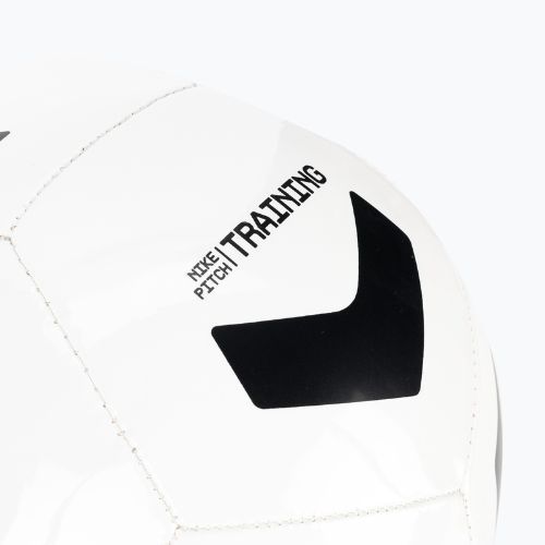 Piłka do piłki nożnej Nike Pitch Training white/black/silver rozmiar 4
