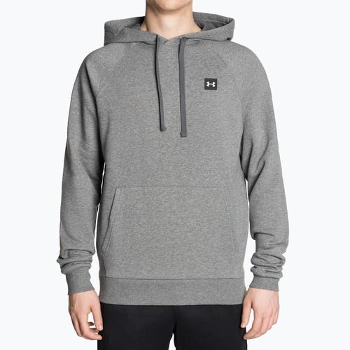 Bluza męska Under Armour Rival Hoodie pitch gray light heather/onyx white