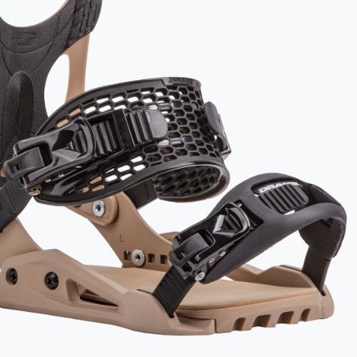 Wiązania snowboardowe męskie Drake King sand/black