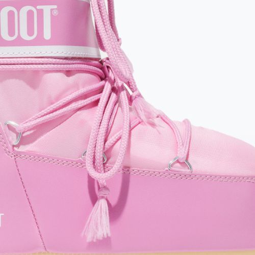 Śniegowce damskie Moon Boot Icon Low Nylon pink