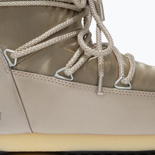 Śniegowce damskie Moon Boot Icon Low Glance 2023 platinum