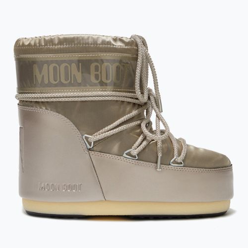 Śniegowce damskie Moon Boot Icon Low Glance 2023 platinum