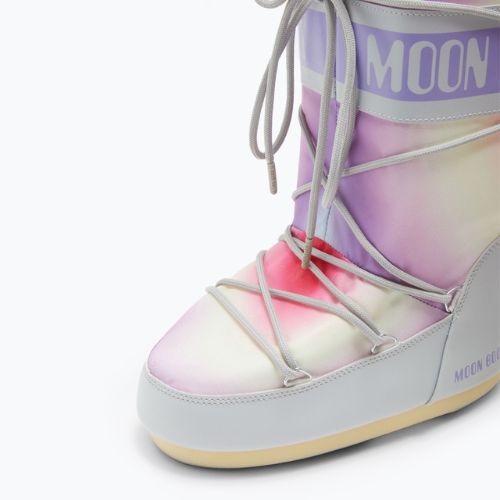 Śniegowce damskie Moon Boot Icon Tie Dye glacier grey