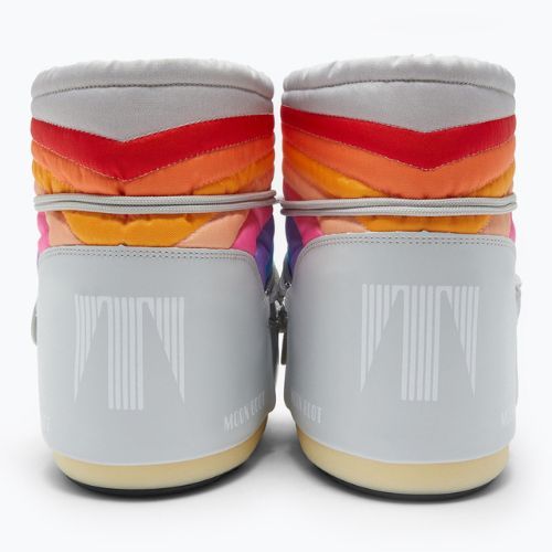 Śniegowce damskie Moon Boot Icon Low Rainbow glacier grey