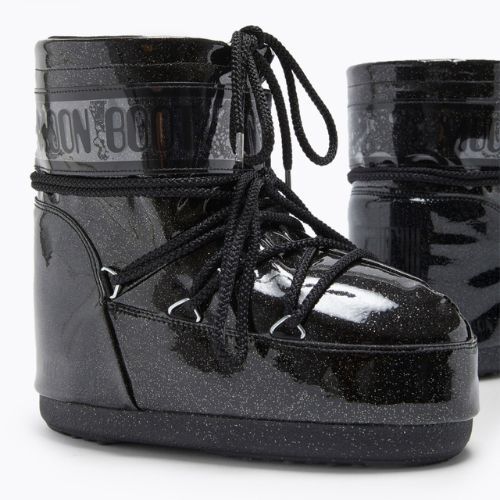 Śniegowce damskie Moon Boot Icon Low Glitter 2023 black