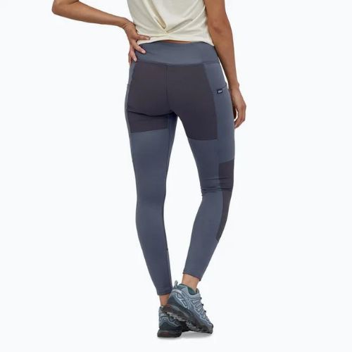 Legginsy damskie Patagonia Pack Out Hike smordel blue