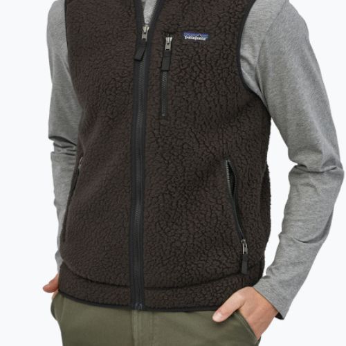Bezrękawnik męski Patagonia Retro Pile Fleece black