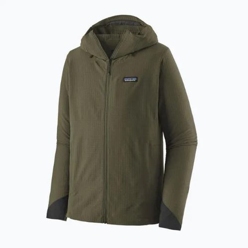 Kurtka softshell męska Patagonia R1 TechFace Hoody basin green