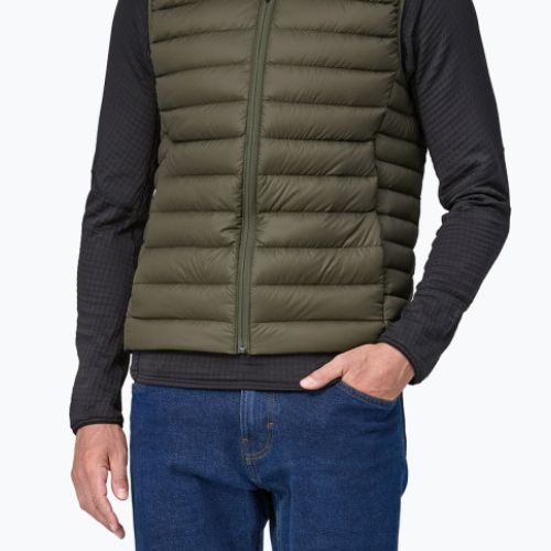 Bezrękawnik męski Patagonia Down Sweater basin green