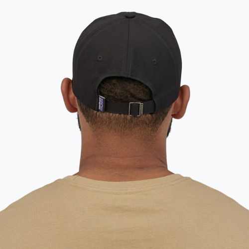 Czapka z daszkiem Patagonia P-6 Label Trad black