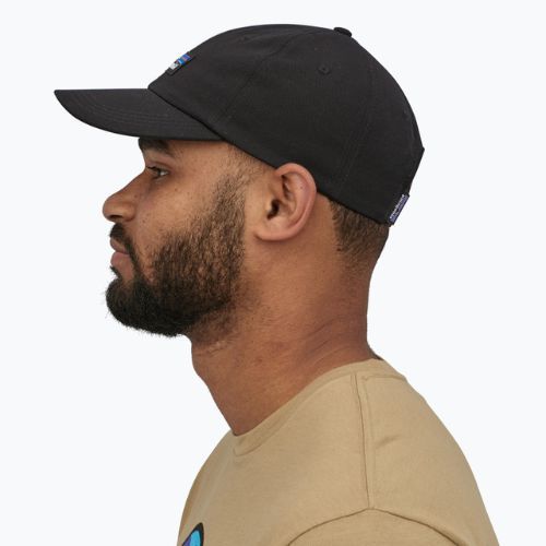 Czapka z daszkiem Patagonia P-6 Label Trad black