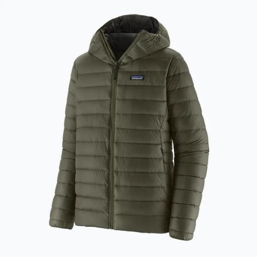 Kurtka puchowa męska Patagonia Down Sweater Hoody basin green