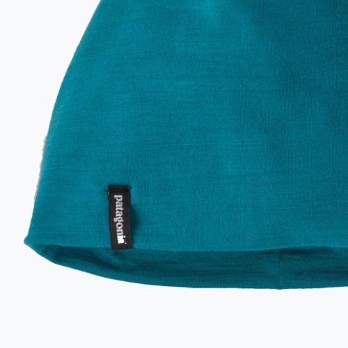 Czapka zimowa Patagonia Overlook Merino Wool Liner Beanie belay blue