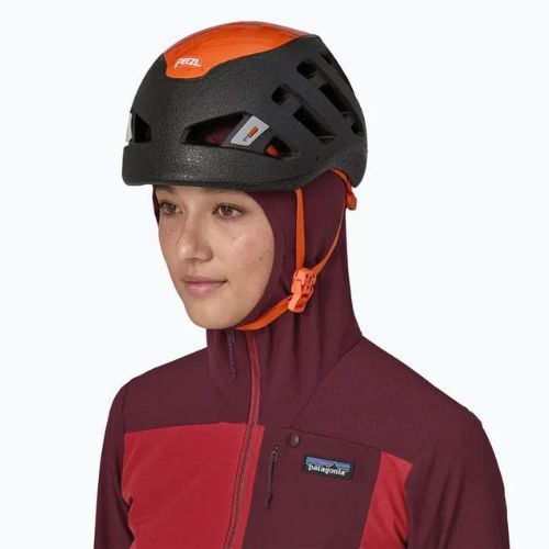 Kurtka softshell damska Patagonia R1 CrossStrata Hoody touring red