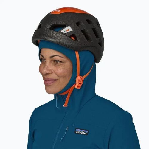 Kurtka softshell damska Patagonia R1 CrossStrata Hoody lagom blue