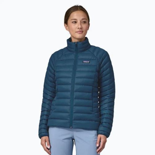 Kurtka puchowa damska Patagonia Down Sweater lagom blue