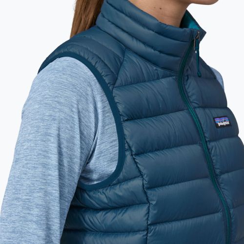 Bezrękawnik damski Patagonia Down Sweater lagom blue