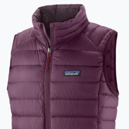 Bezrękawnik damski Patagonia Down Sweater night plum