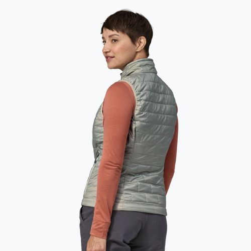 Bezrękawnik damski Patagonia Nano Puff sleet green