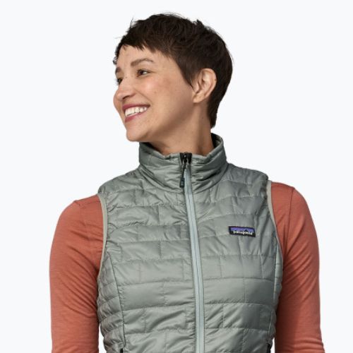 Bezrękawnik damski Patagonia Nano Puff sleet green