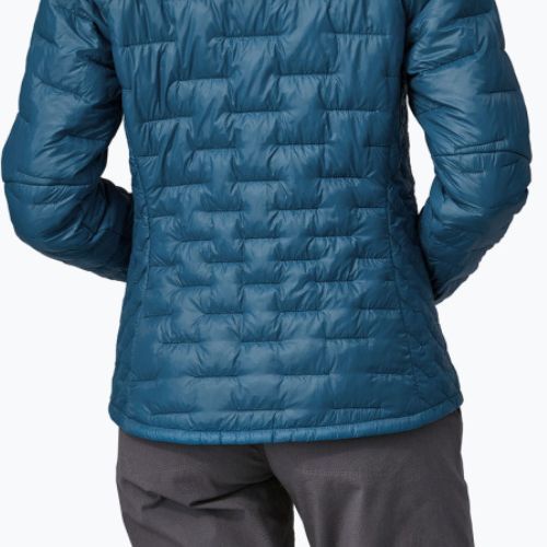 Kurtka ocieplana damska Patagonia Micro Puff Hoody lagom blue